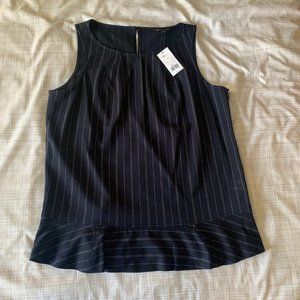 Banana Republic peplum professional tank